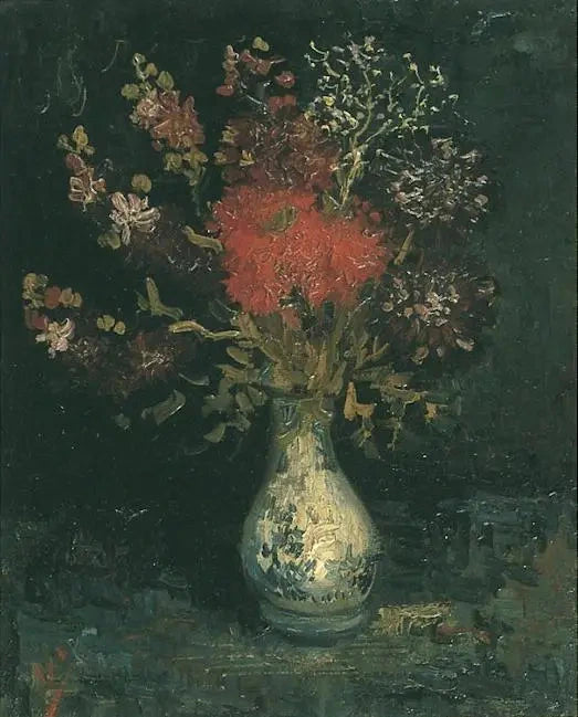 Vase mit Blumen - Vincent van Gogh