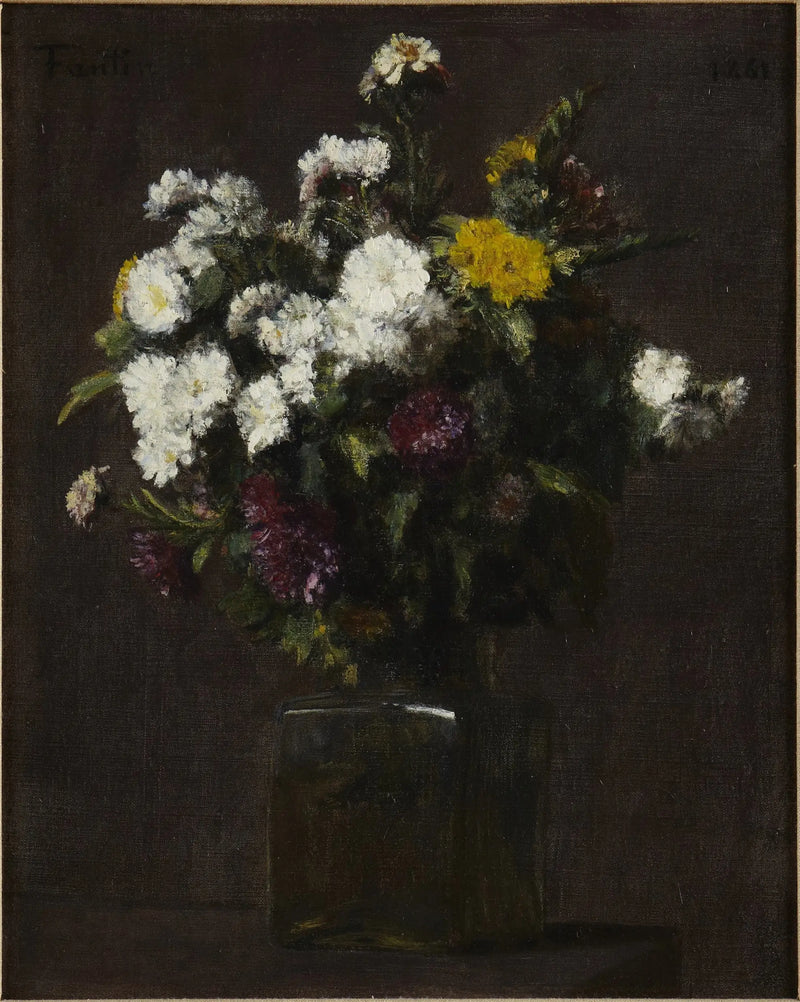 Blumenvasen - Henri Fantin-Latour