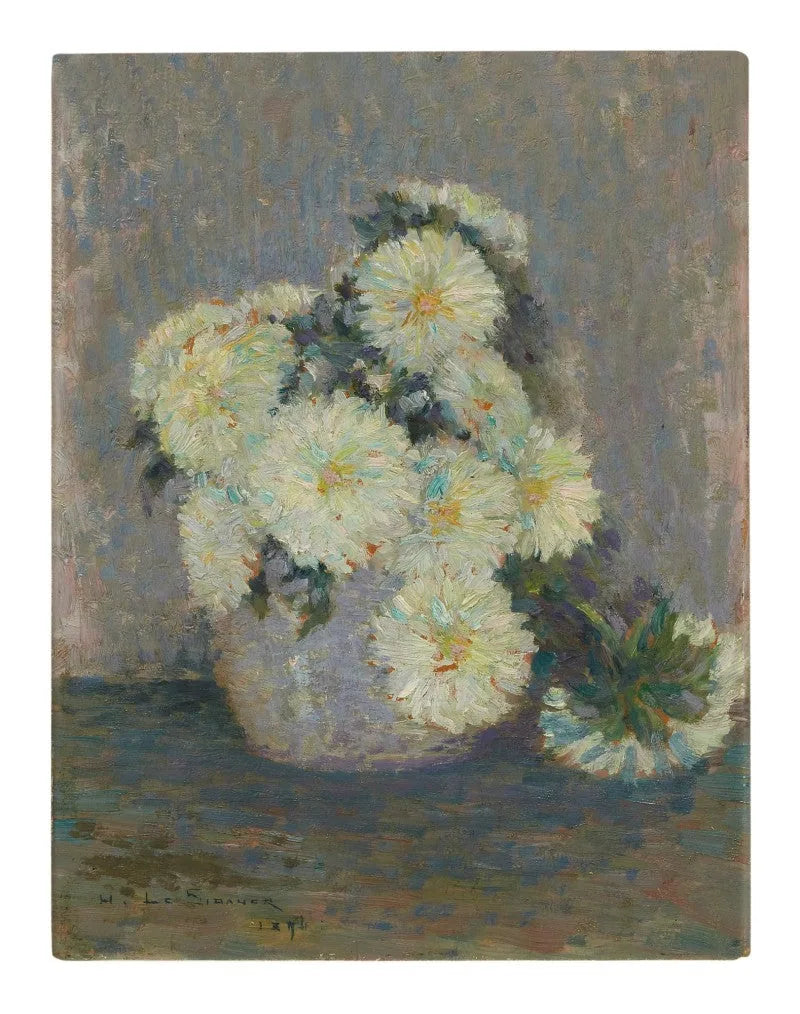 Blumenvasen - Henri Le Sidaner