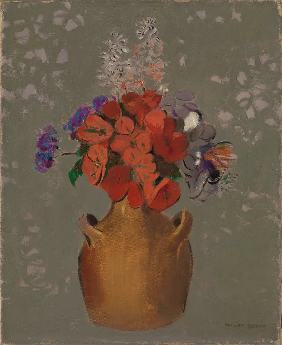 Blumenvasen - Odilon Redon