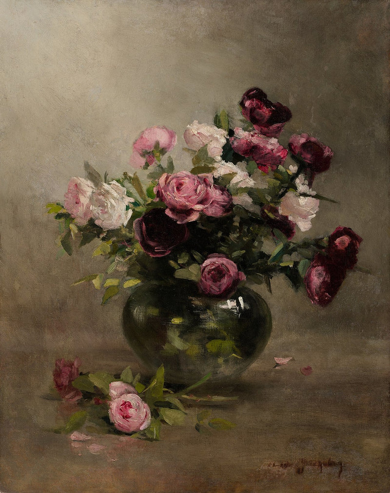 Rosen Vase - Eva Gonzalès