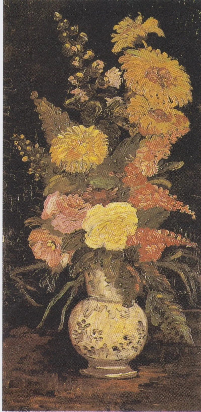 Vase mit Blumen - Vincent van Gogh