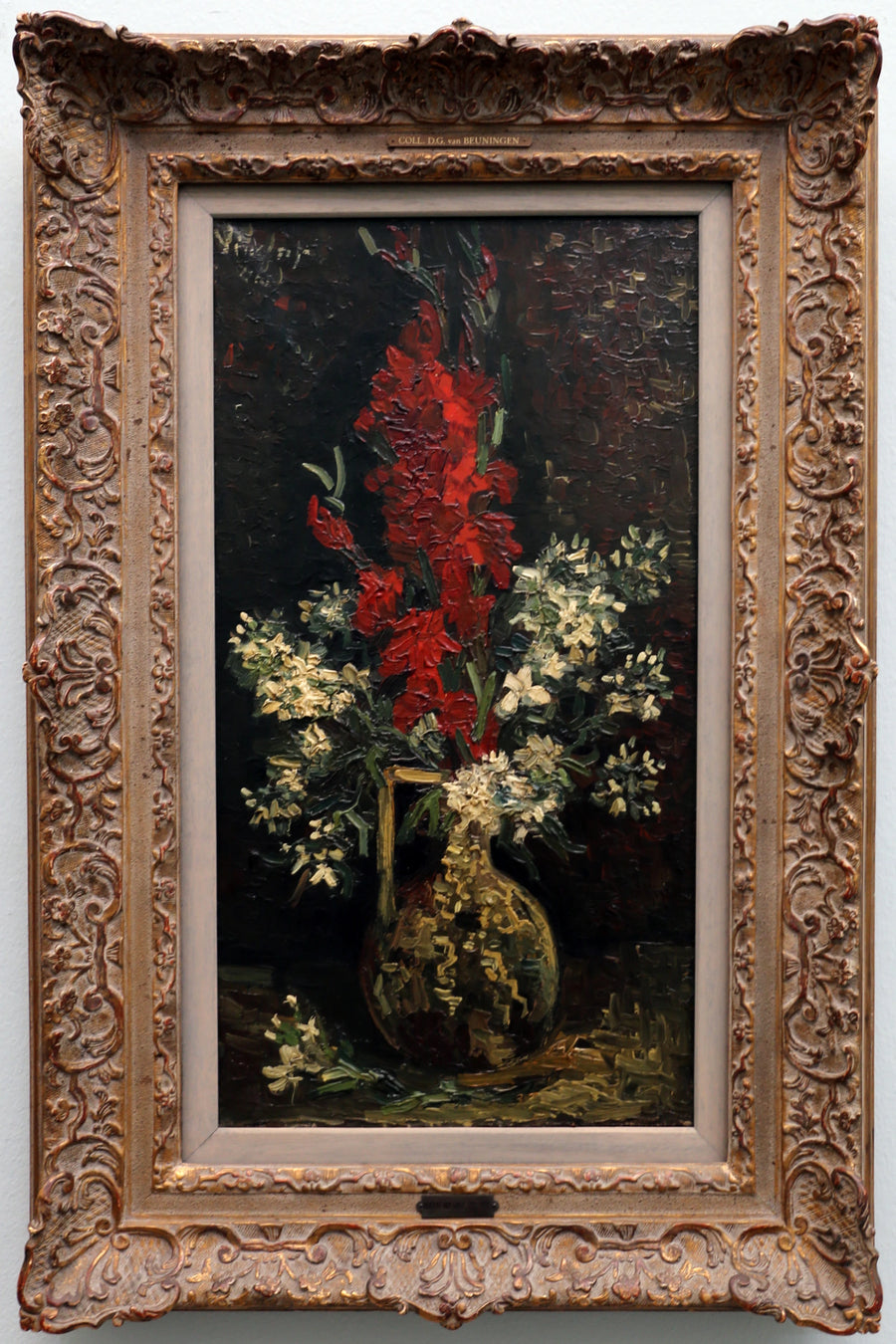Vase mit roten und weißen Blumen - Vincent van Gogh