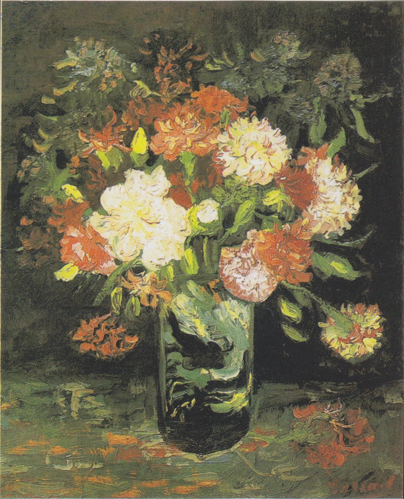 Vase mit Nelken - Vincent van Gogh