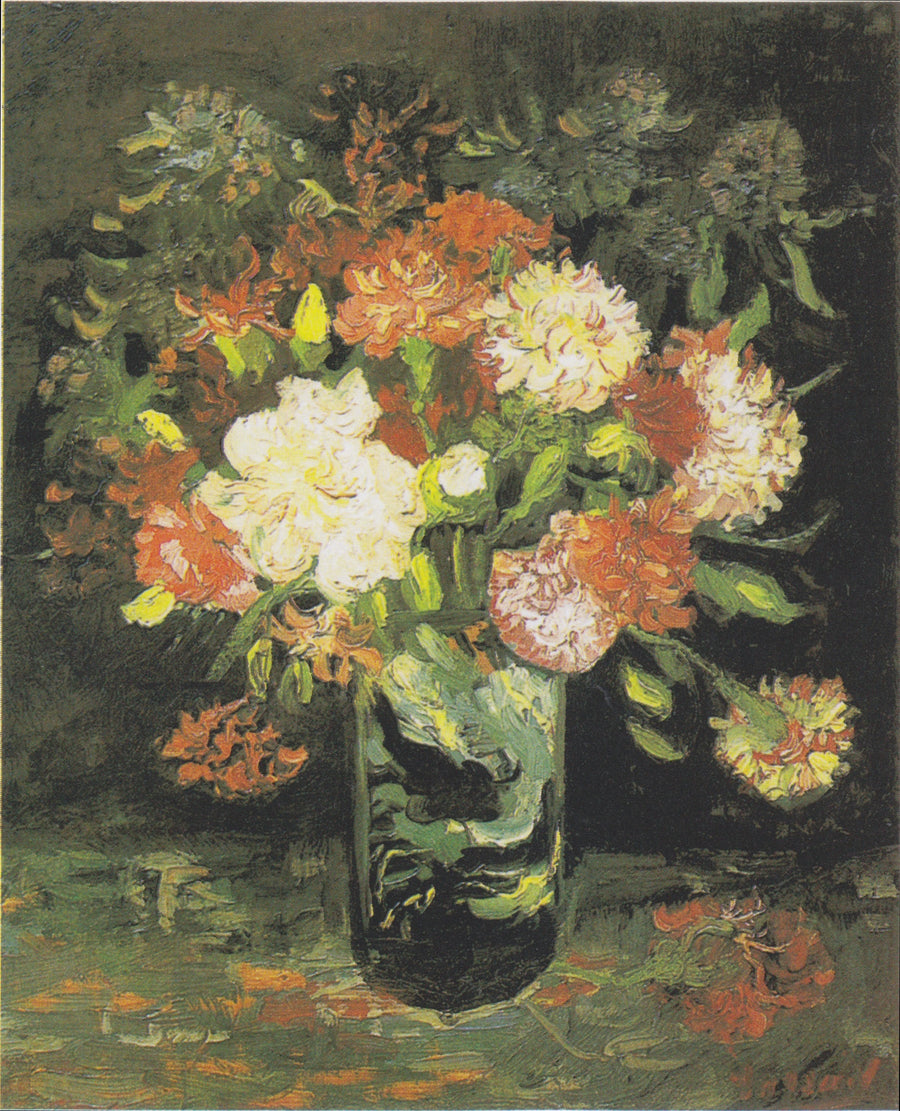 Vase mit Nelken - Vincent van Gogh