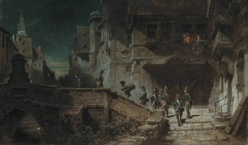 Nachtwächter - Carl Spitzweg
