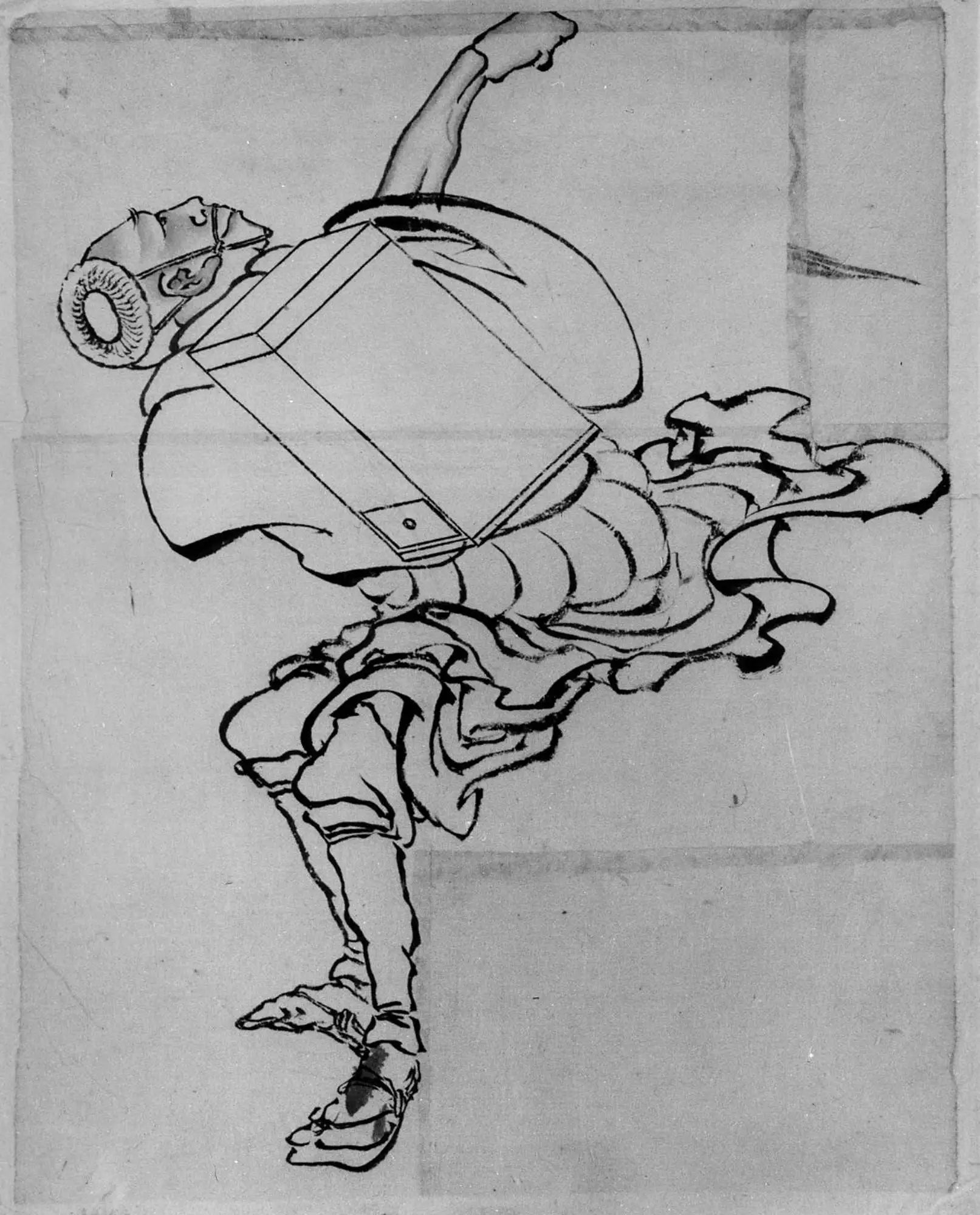 Vendeur de ventilateurs - Hokusai - Alpha Reproduction