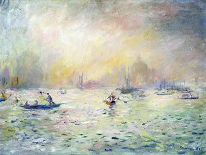 Venedig — Nebel - Pierre-Auguste Renoir