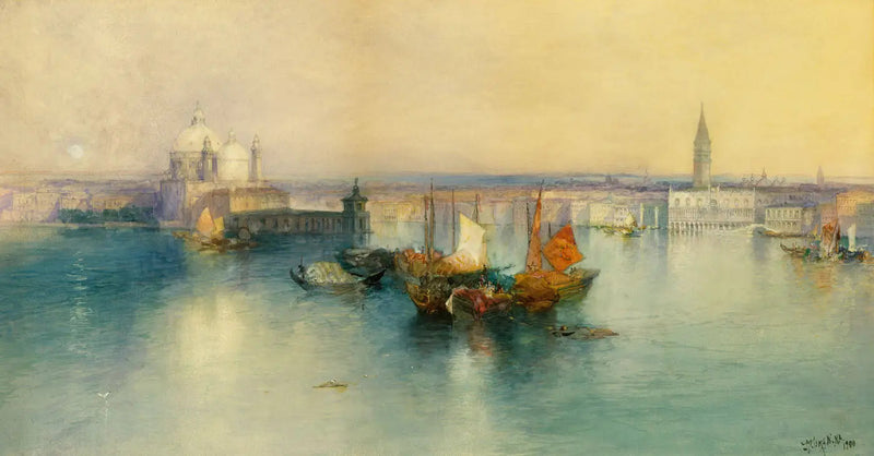 Venedig vom Turm von San Giorgio - Thomas Moran