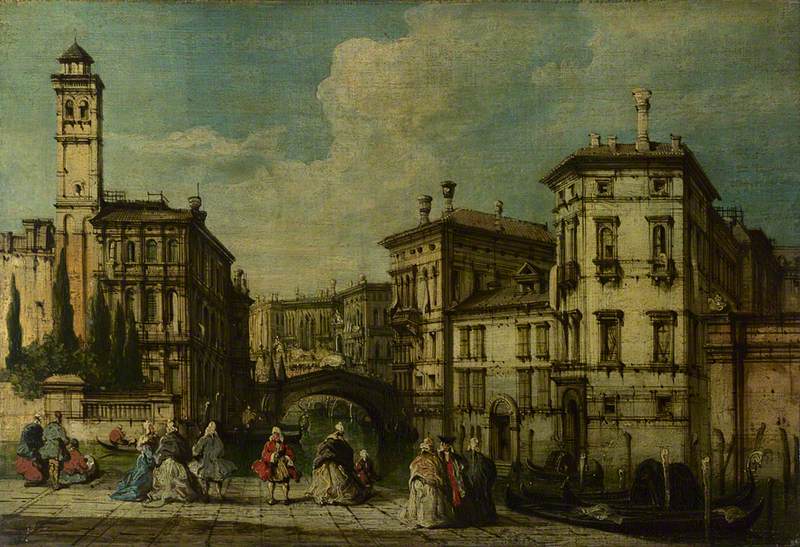 Venedig: Eingang des Cannaregio - Francesco Guardi
