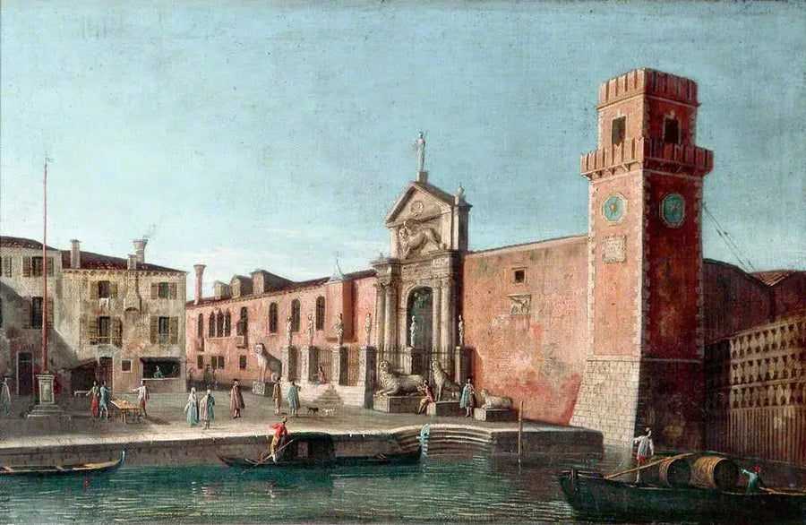 Venedig : Das Arsenal - Canaletto