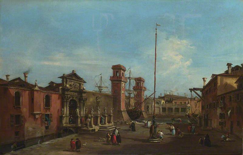 Venedig: Die Arsenal - Francesco Guardi