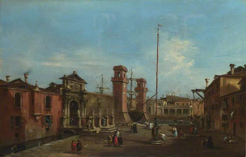 Venedig: Die Arsenal - Francesco Guardi