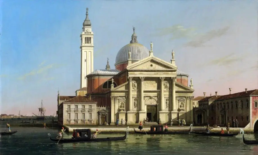 Venedig : die Kirche von San Giorgio Maggiore - Canaletto