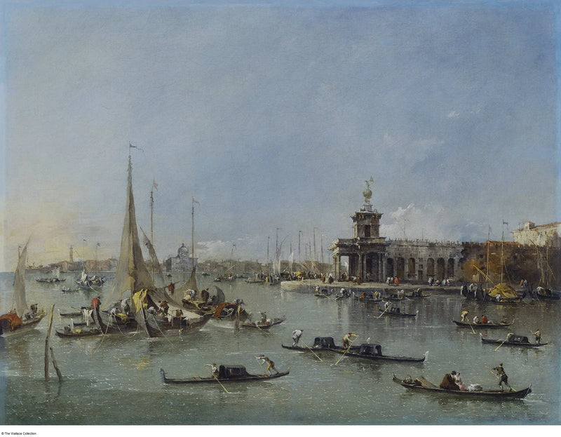 Venedig: Die Dogana mit der Giudecca - Francesco Guardi
