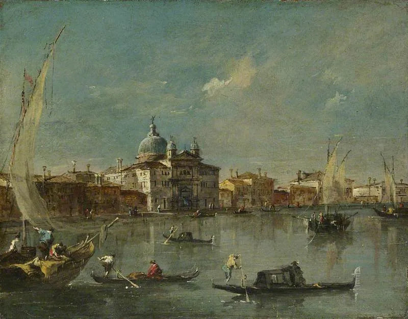 Venedig: Die Giudecca mit den Zitelle - Francesco Guardi