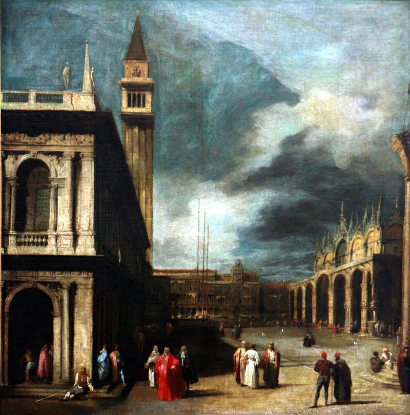 Venedig, die Piazzetta Saint-Marc - Canaletto
