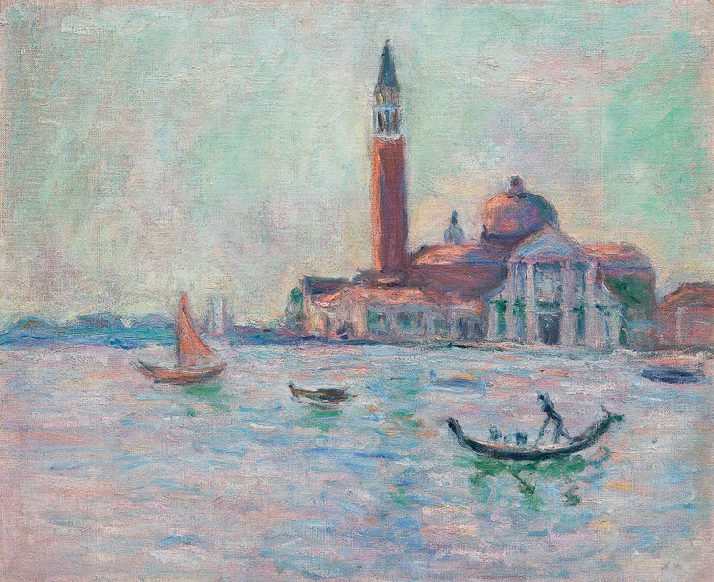 Venedig, die Salute - Blanche Hoschéde Monet