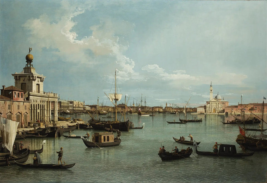 Venedig : der Bacino di San Marco vom Kanal der Giudecca - Canaletto