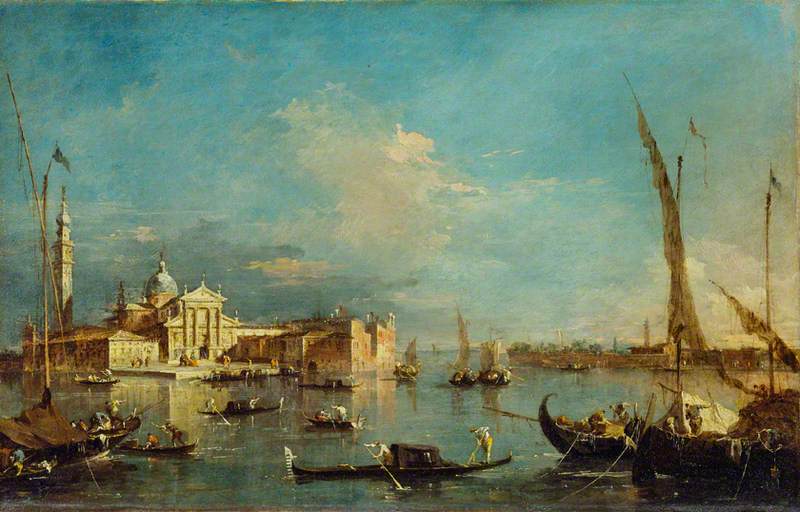 Venedig: San Giorgio Maggiore mit der Giudecca - Francesco Guardi