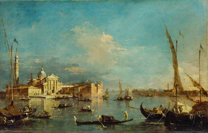 Venedig: San Giorgio Maggiore mit der Giudecca - Francesco Guardi