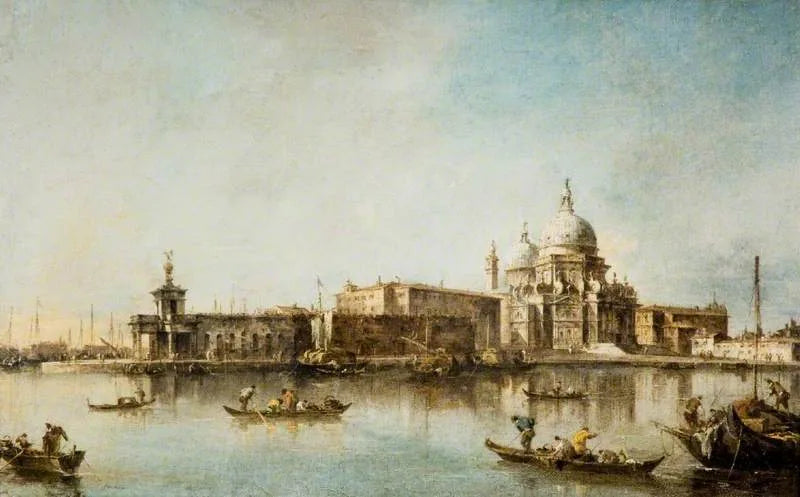 Venedig - Santa Maria delle Salute und das Dogma - Francesco Guardi