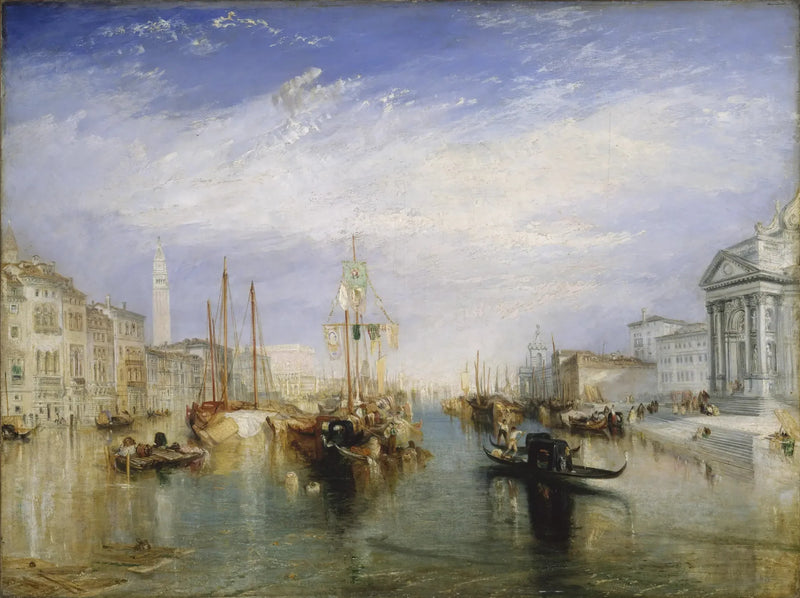 Venedig, Blick vom Vorbau der Madonna della Salute - J. M. W. Turner
