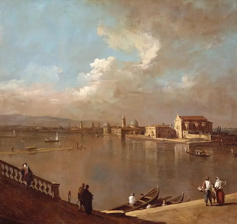 Venedig : Blick auf Murano von den Fondamenta Nuove - Canaletto