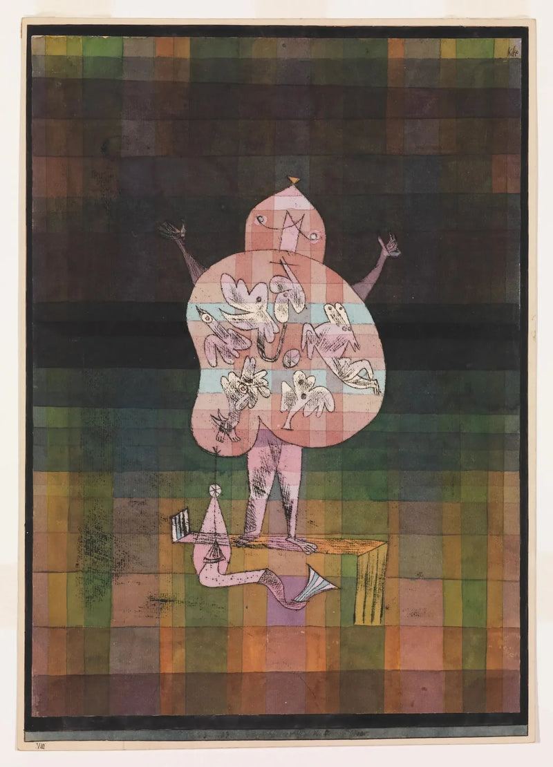 Ventriloquist und Rufer in der Heide - Paul Klee