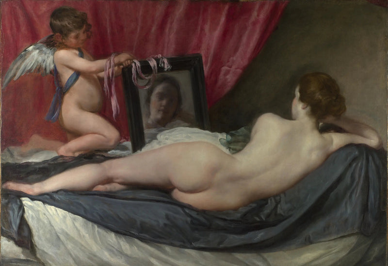 Venus an ihrem Spiegel - Diego Velázquez