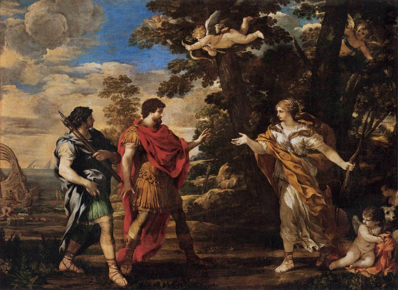 Venus erscheint auf Aeneas - Pietro da Cortona