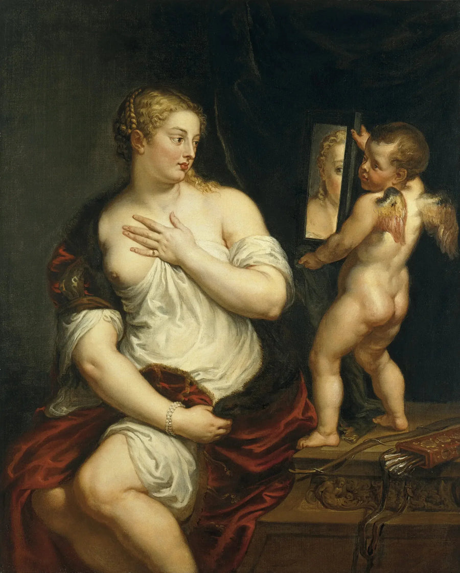 Venus am Spiegel - Peter Paul Rubens