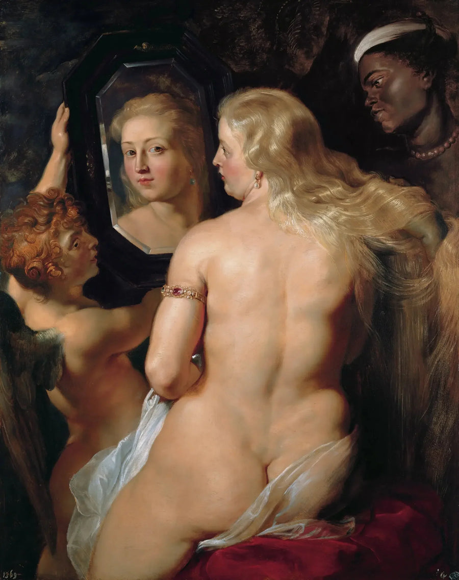 Venus am Spiegel - Peter Paul Rubens
