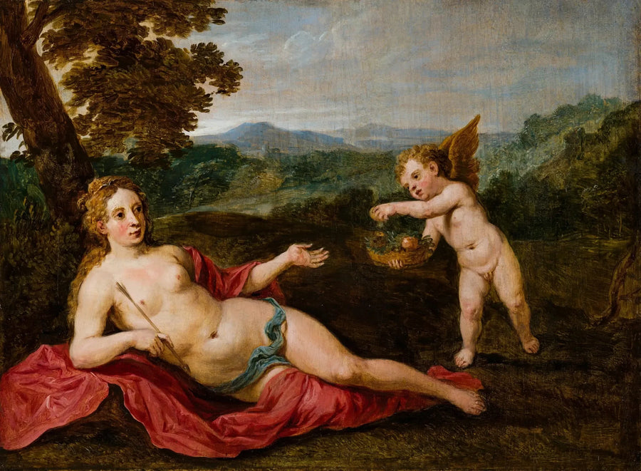 Venus mit Cupid - David Teniers der Jüngere