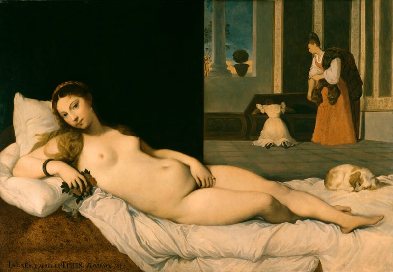 Schlafende Venus - Jean-Auguste-Dominique Ingres