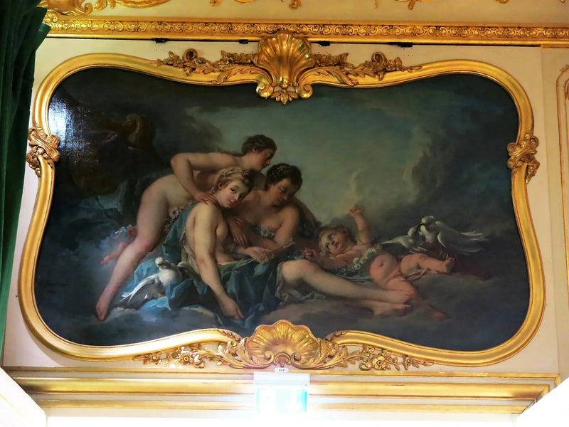 Venus entwaffnet die Liebe - François Boucher