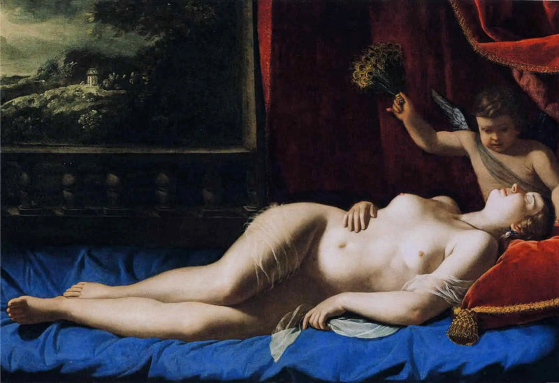 Venus im Schlaf - Artemisia Gentileschi