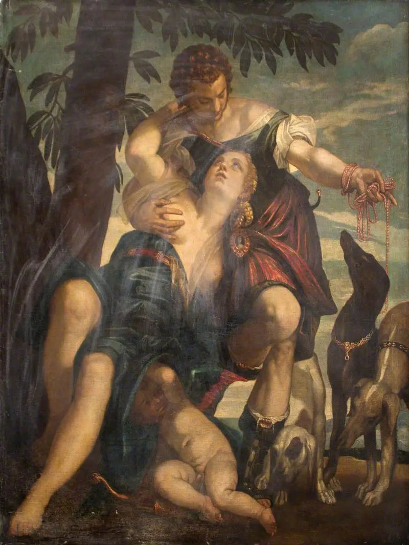 Venus und Adonis - Paul Véronèse
