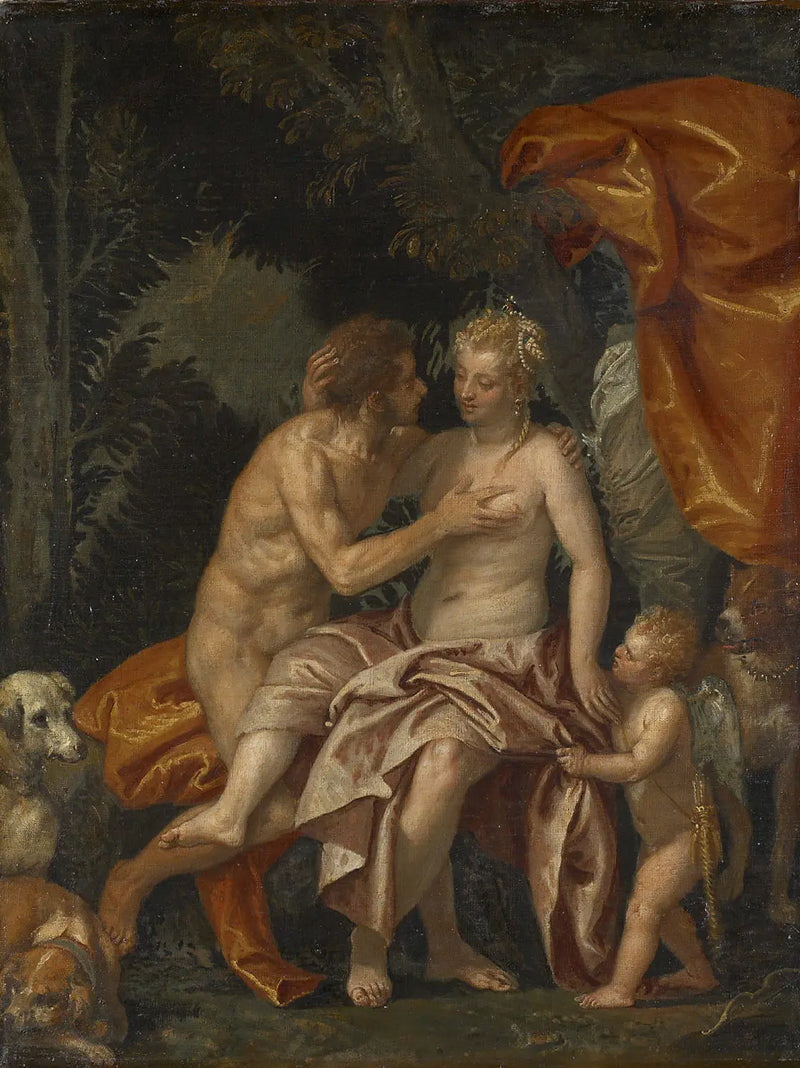 Venus und Adonis - Paul Véronèse