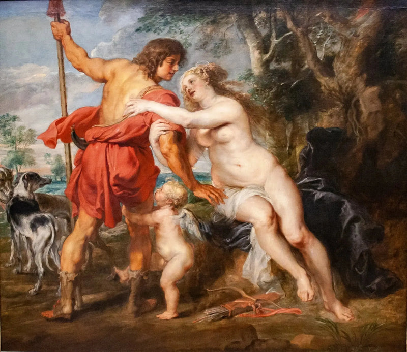 Venus und Adonis - Peter Paul Rubens