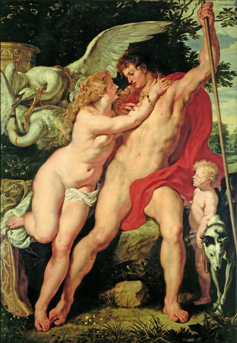 Venus und Adonis - Peter Paul Rubens