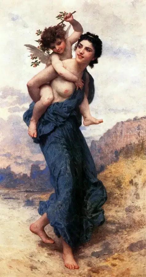 Venus und Cupid. - Bouguereau