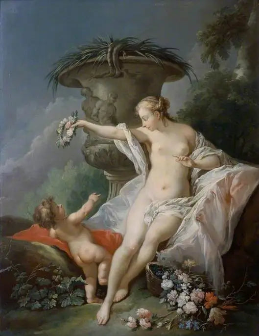 Venus und Cupido - François Boucher