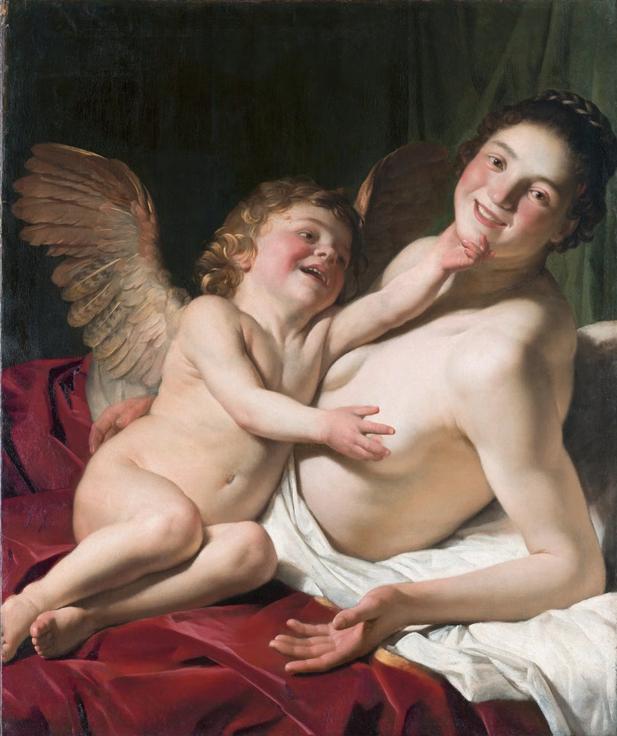 Venus und Amor - Gerrit van Honthorst