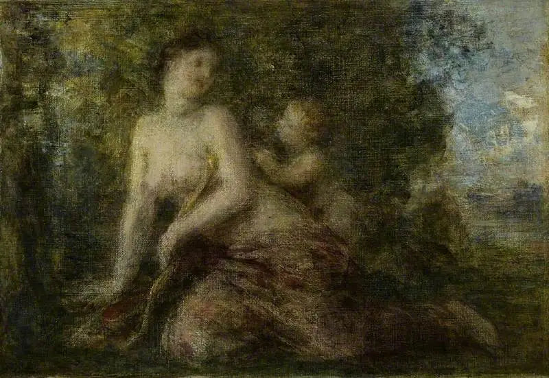 Venus und Cupido - Henri Fantin-Latour