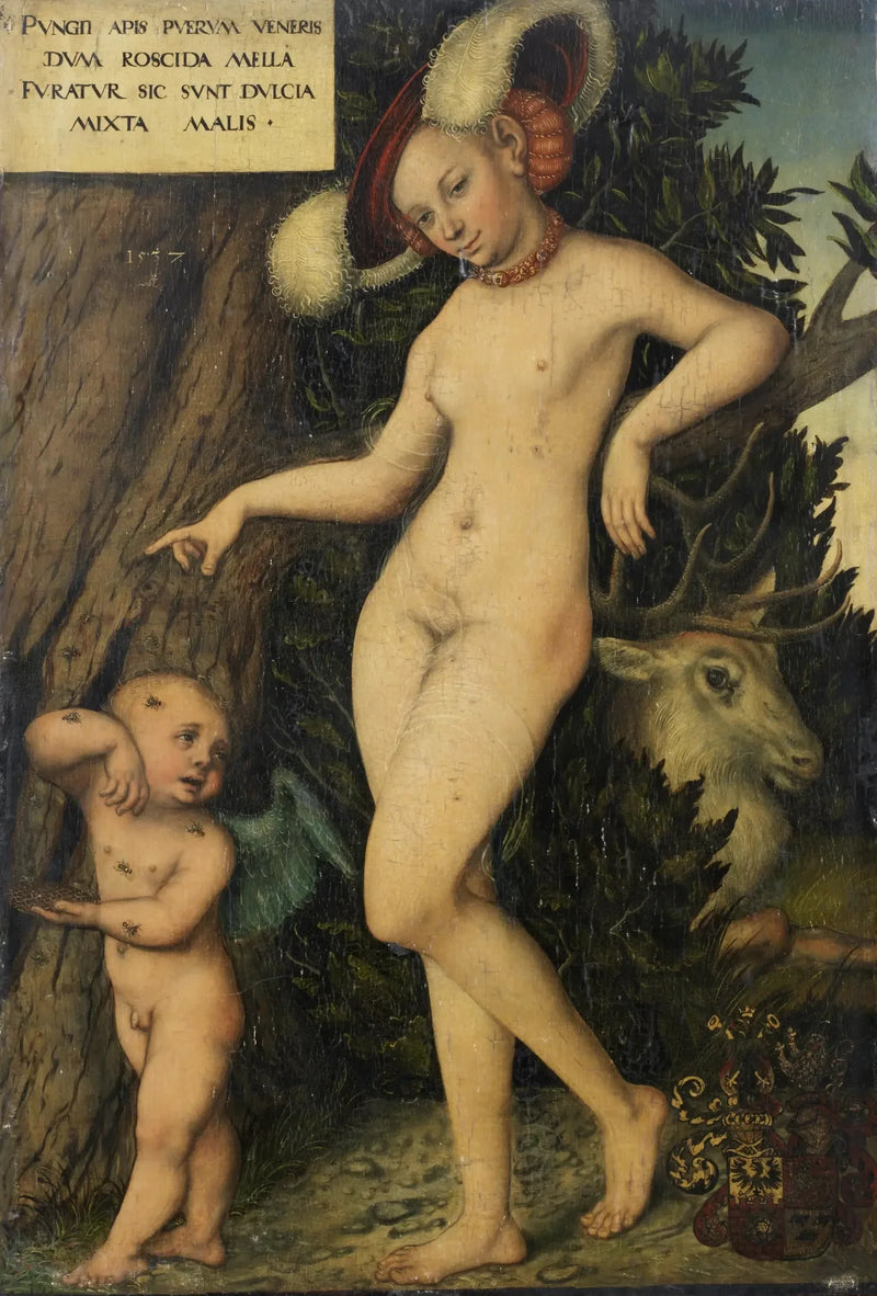 Venus und Amor - Lucas Cranach der Ältere
