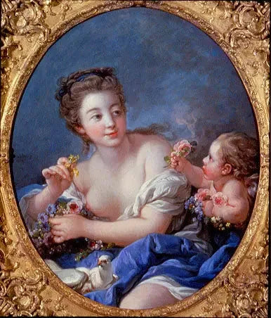 Venus und die Liebe - François Boucher