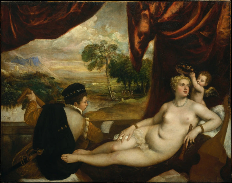 Venus und der Lautenspieler - Titian