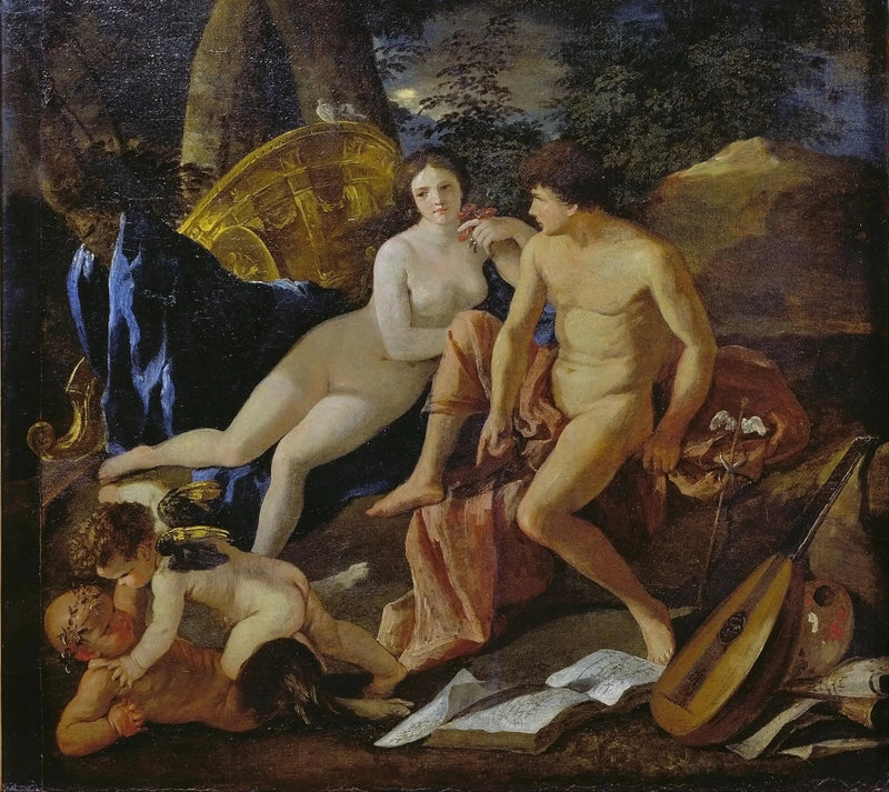 Venus und Merkur - Nicolas Poussin