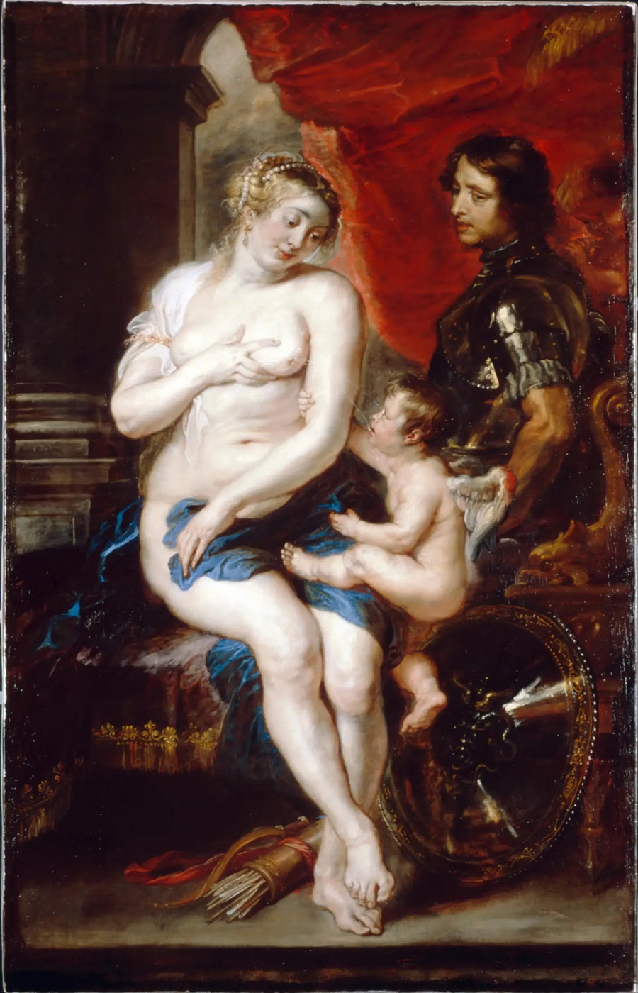 Venus, Mars und Cupid - Peter Paul Rubens